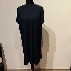 J. Jill Black Midi Dress